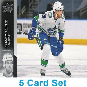 Brandon Sutter Hockey Card Collection